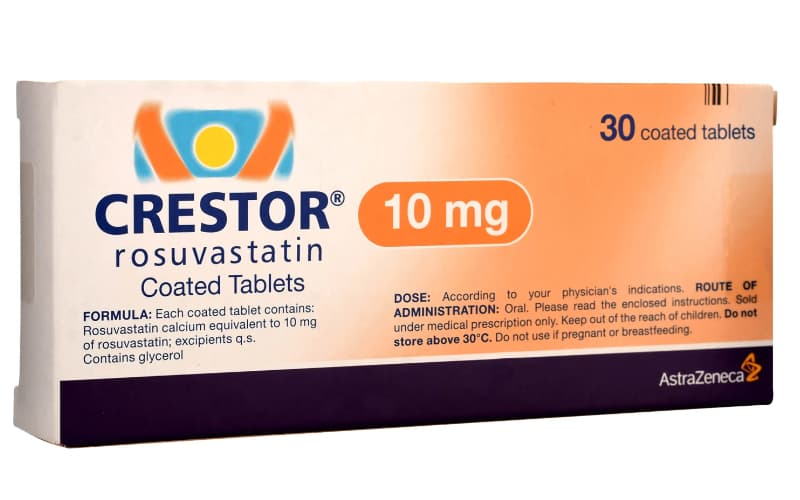 Hộp thuốc crestor 10mg