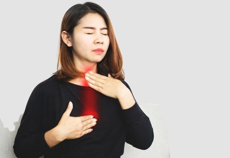 Triệu chứng viêm họng nuốt nghẹn do GERD