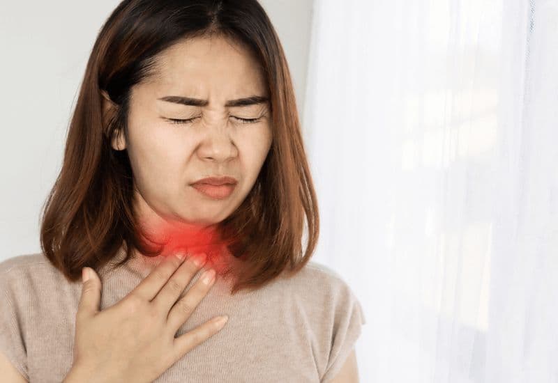 Nguyên nhân gây khó nuốt đau họng