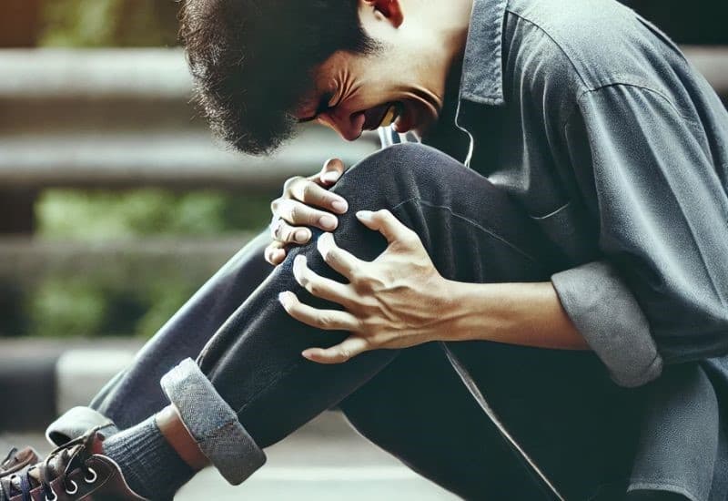 bị trật khớp gối