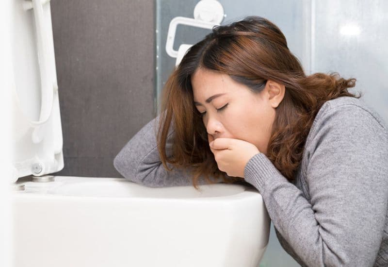 trào ngược dạ dày nặng