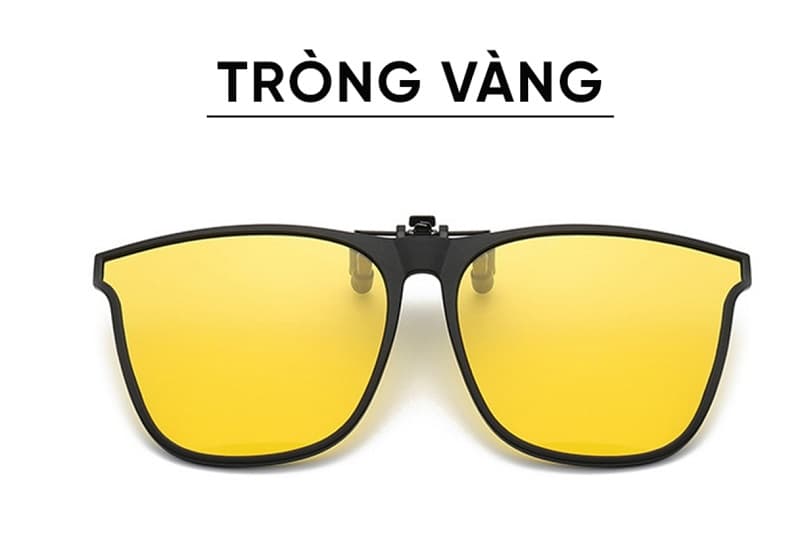Tròng kính màu vàng có công dụng gì đặc biệt?