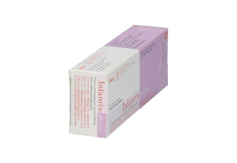 Vắc-xin 5 trong 1 Infanrix IPV+Hib là một loại vắc-xin phối hợp, được sản xuất bởi hãng dược phẩm GlaxoSmithKline (GSK).