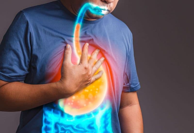 Chướng bụng ợ chua