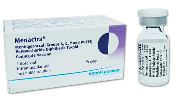 Vắc xin Menactra là loại vắc xin phòng ngừa bệnh viêm màng não do vi khuẩn não mô cầu Neisseria meningitidis gây ra.