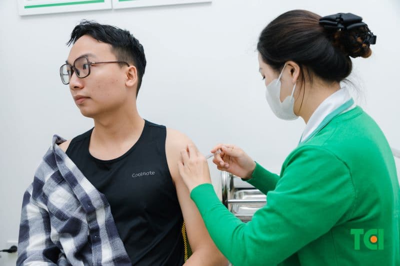 Kháng thể sẽ được hình thành trong cơ thể sau khi tiêm chủng.