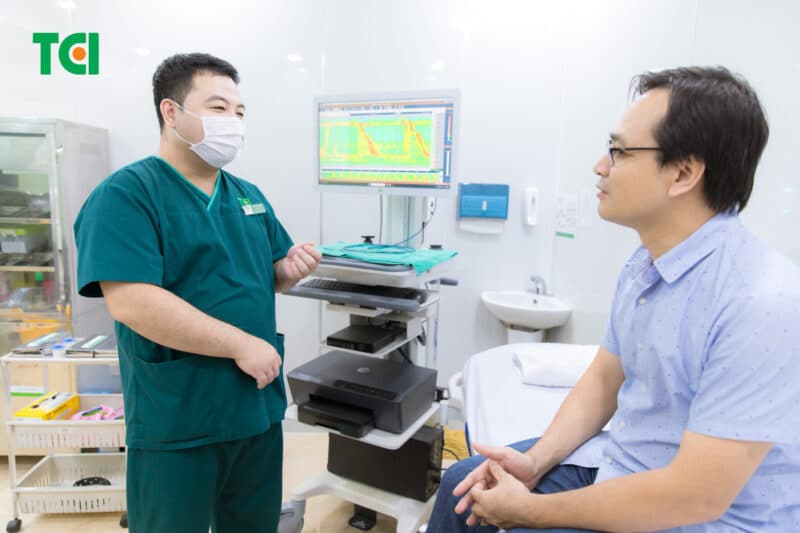 TCI đang là 1 trong số ít bệnh viện đã ứng dụng thành công công nghệ đo pH thực quản 24h và đo HRM