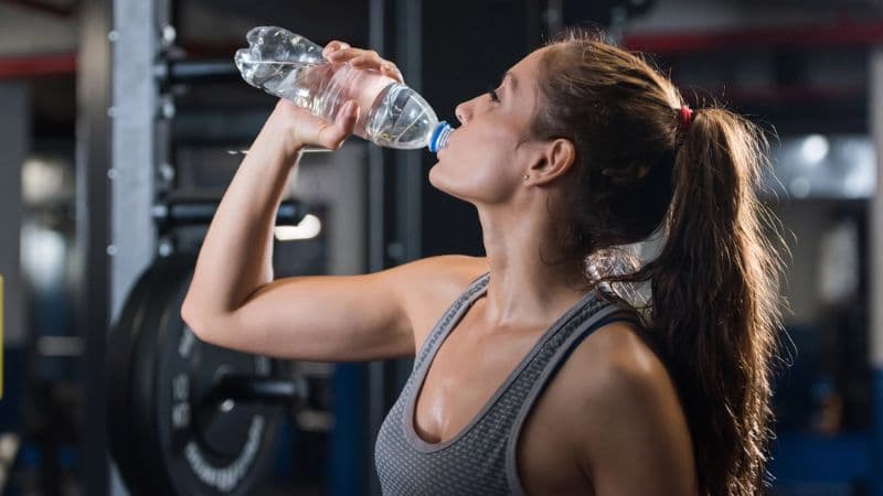 Vai trò của việc uống nước khi tập luyện