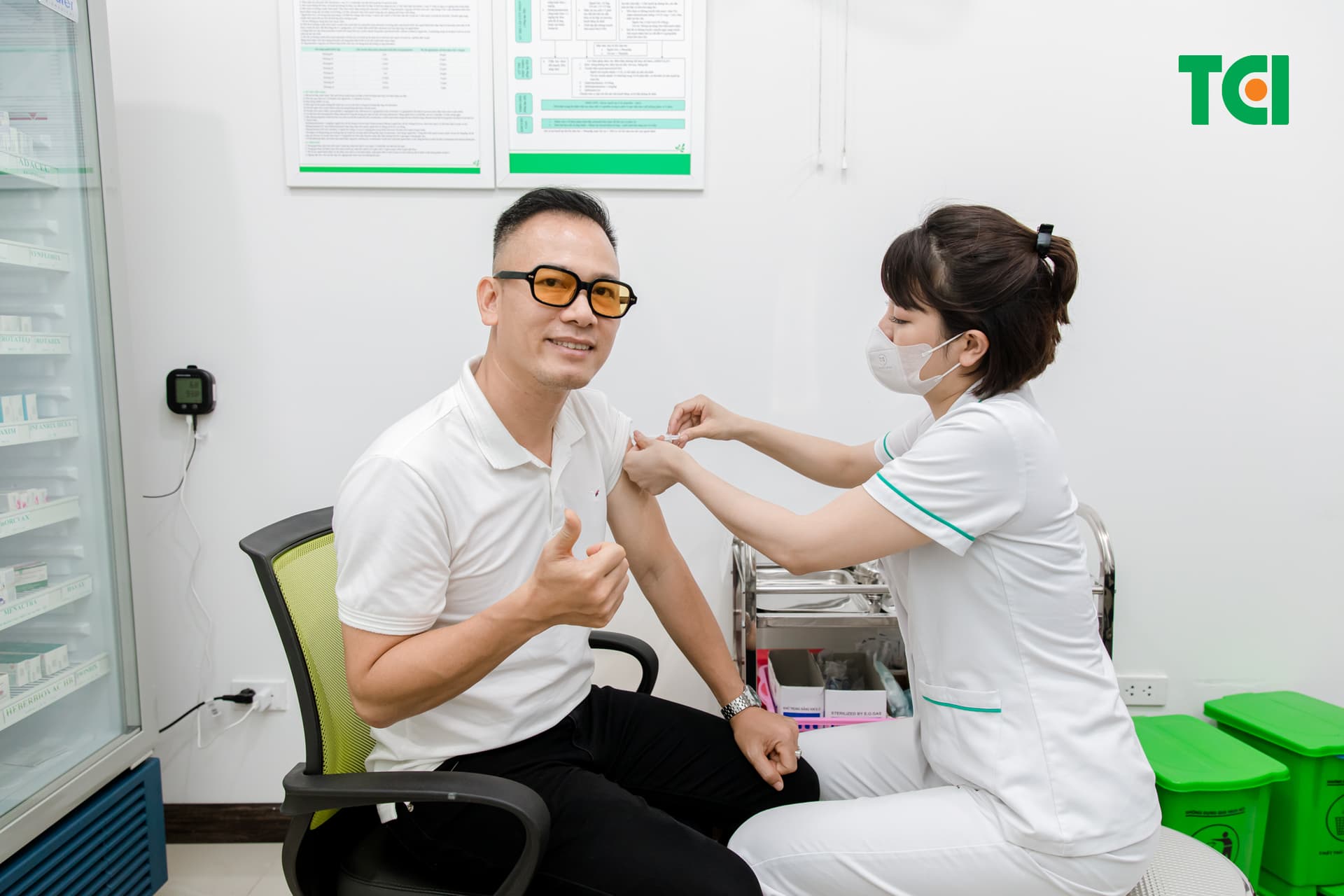 Phản ứng sau tiêm cho thấy vacxin đang phát huy hiệu quả