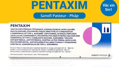 Thông tin cần biết về loại vắc xin pentaxim 5 trong 1