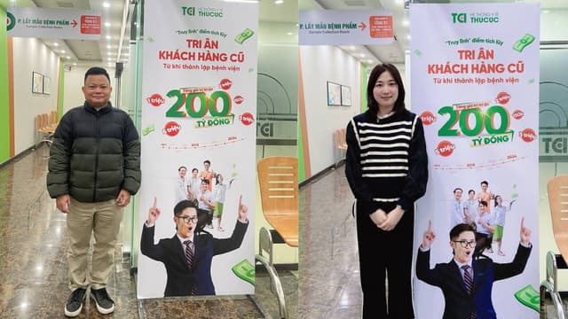 Cơ sở 32 Đại Từ: Khách hàng vui mừng nhận quà tri ân từ TCI