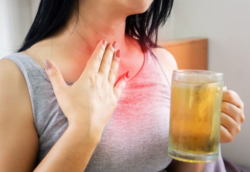 Ợ chua liên tục