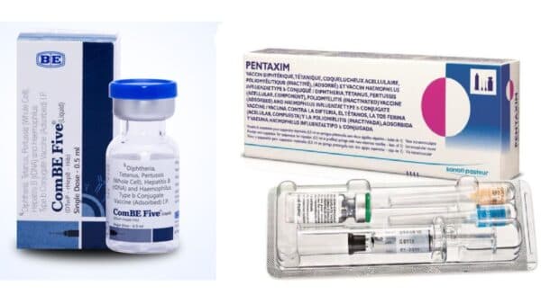 Vắc xin 5 trong 1 là một loại vắc xin kết hợp được sử dụng để bảo vệ trẻ nhỏ khỏi 5 bệnh truyền nhiễm nguy hiểm.