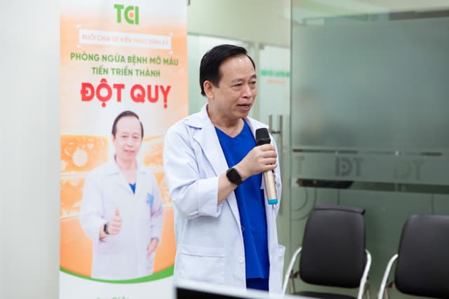 MINI TALK “PHÒNG NGỪA BỆNH MỠ MÁU TIẾN TRIỂN THÀNH ĐỘT QUỴ” THÁNG 3