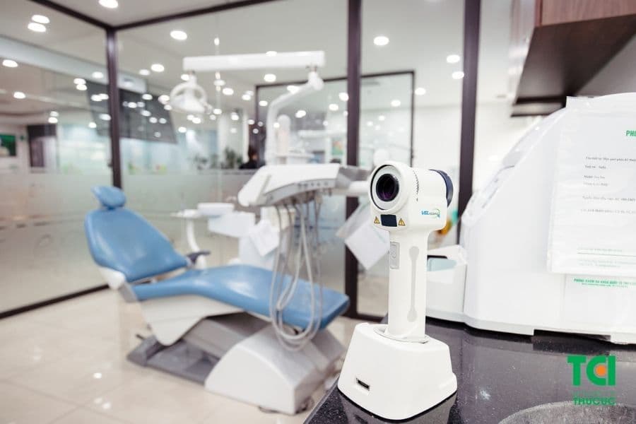 Máy nội soi V scope giúp phát hiện những bất thường tại mô, niêm mạc khoang miệng