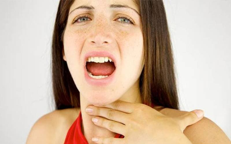 Biểu hiện viêm họng hạt sớm