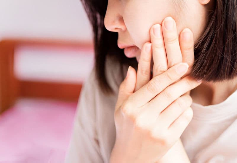 Khó nuốt nước miếng