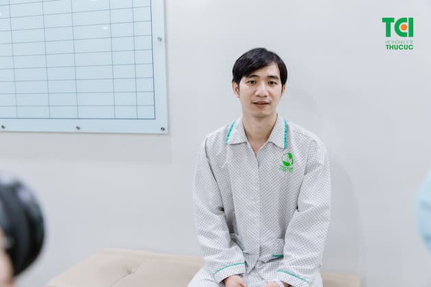 Anh Kiều Xuân Long (34 tuổi, Hà Đông) chia sẻ cảm nhận sau khi thực hiện phẫu thuật nội soi mũi xoang và cắt amidan tại Thu Cúc.