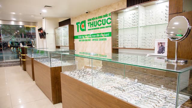 Quầy kính mắt TCI  &#8211; TCI Hospital