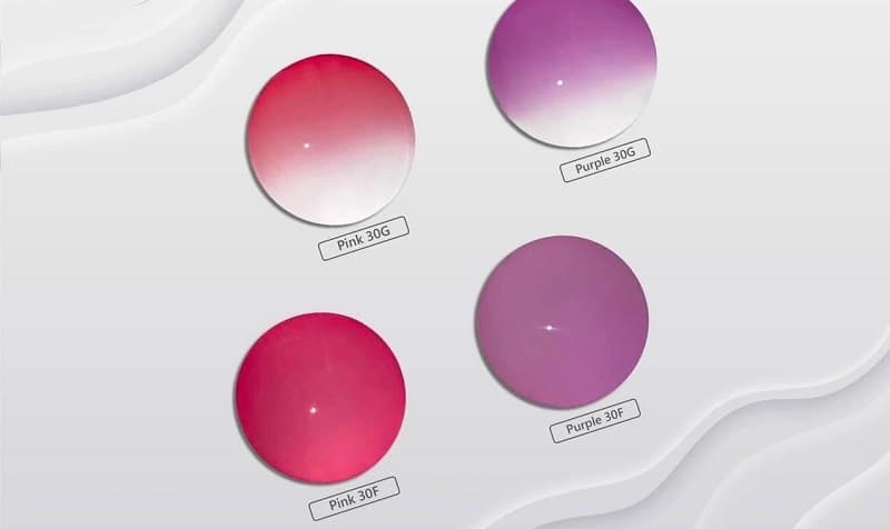 Tròng kính râm cận có cấu tạo 2 phần chính