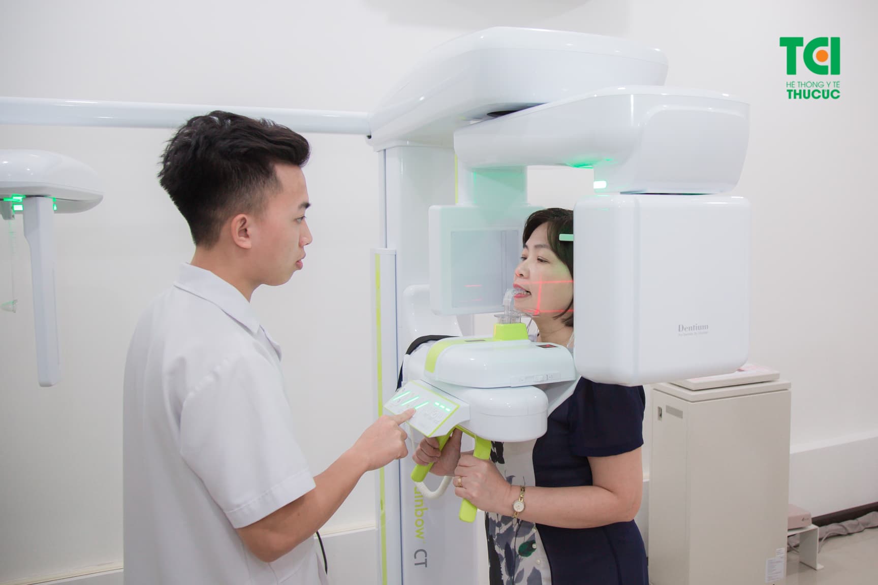 Thiết bị chụp X Quang răng đang được sử dụng trong toàn Hệ thống Y tế Thu Cúc