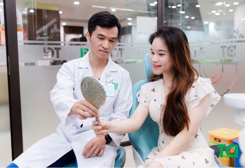 Hãy lựa chọn Thu Cúc TCI để bọc răng sứ an toàn, bền đẹp và hiệu quả.