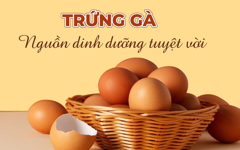 Thành phần dinh dưỡng trong trứng gà