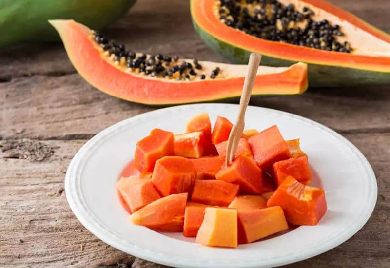 Trào ngược dạ dày có ăn được đu đủ không