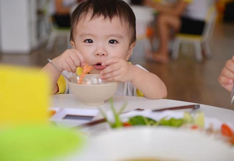 Nhiều cha mẹ mắc sai lầm khi ép trẻ ăn quá nhiều trong chế độ ăn của trẻ em.