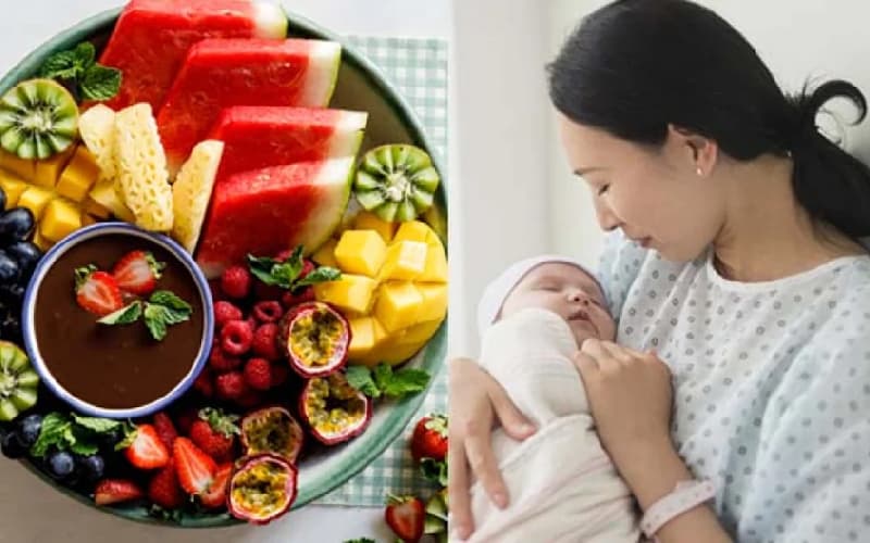 Hoa quả cho mẹ ở cữ gồm những loại nào