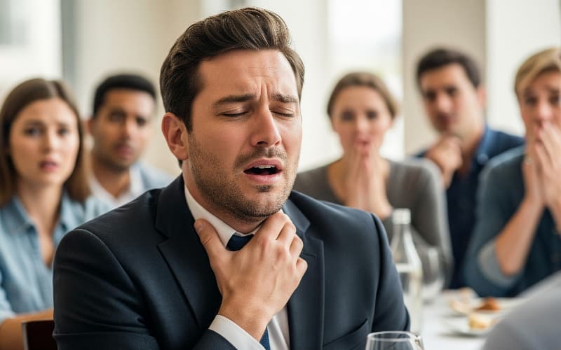 khi bị hóc dị vật nên làm gì để chữa