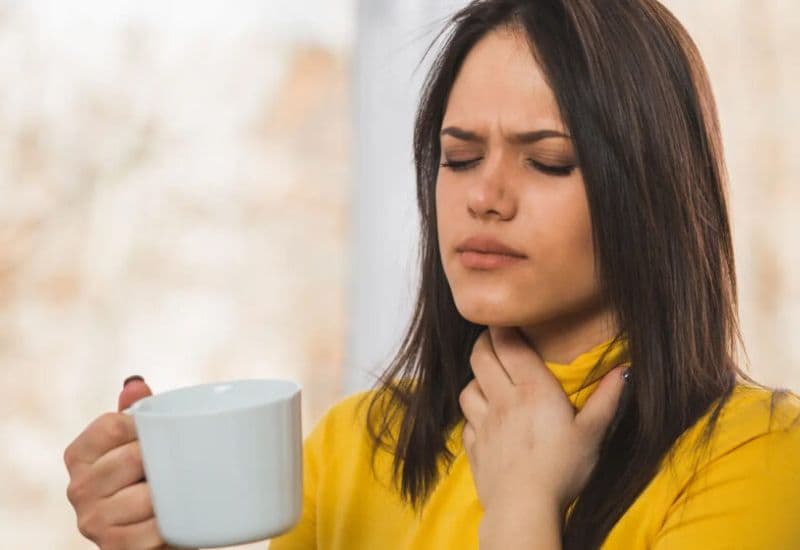 khó nuốt ợ hơi