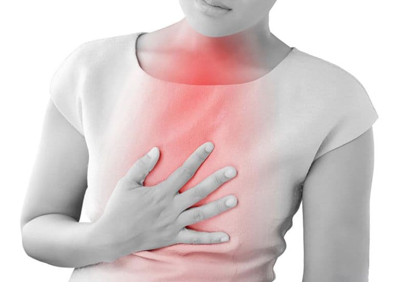 Ợ hơi nóng rát thượng vị