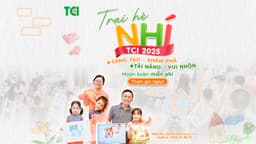 Trại hè Nhí TCI 2025 – Sáng tạo &#8211; Khám phá &#8211; Tài năng &#8211; Vui nhộn