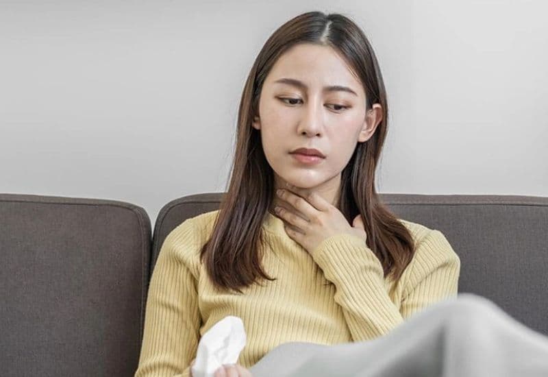 Trào ngược gây viêm họng