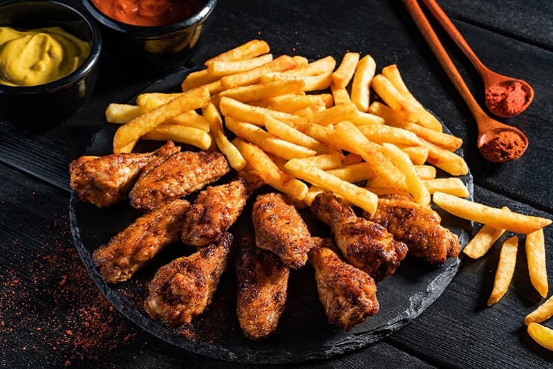 trẻ bị cảm cúm nên ăn gì - không ăn đồ chiên rán