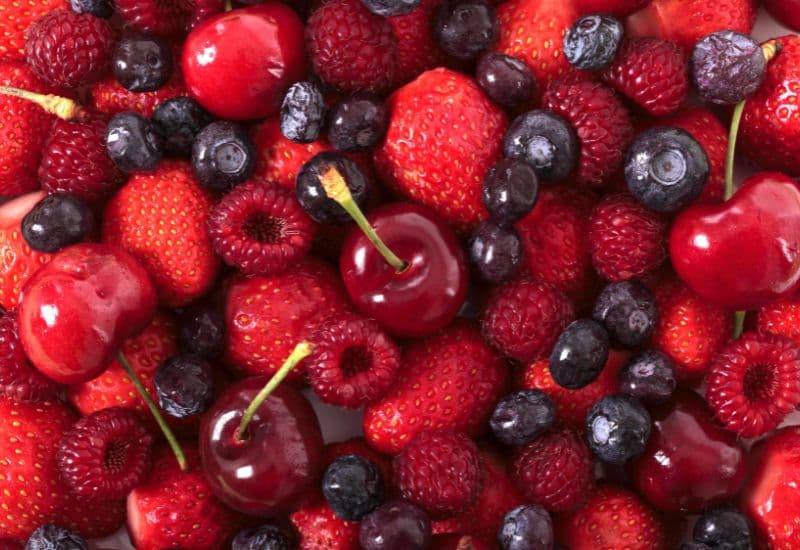 Trái cây tốt cho bà bầu 3 tháng cuối: Trái cây giàu chất chống oxy hóa