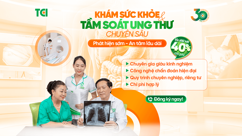 Giảm giá lên tới 40% áp dụng tại các cơ sở của Thu Cúc TCI