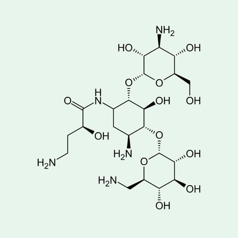 Amikacin là hoạt chất gì