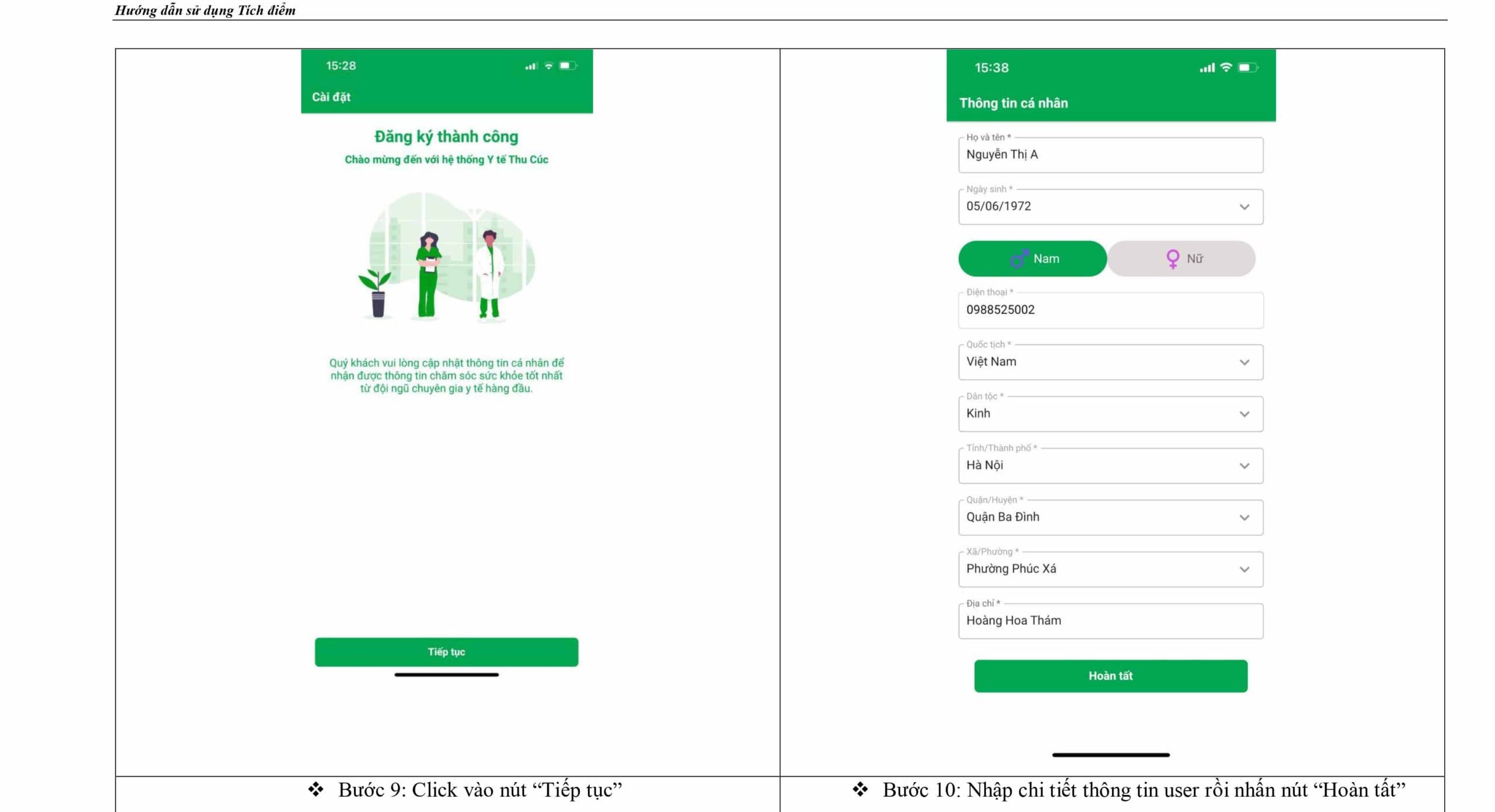 Hướng dẫn tích và sử dụng điểm app TCI