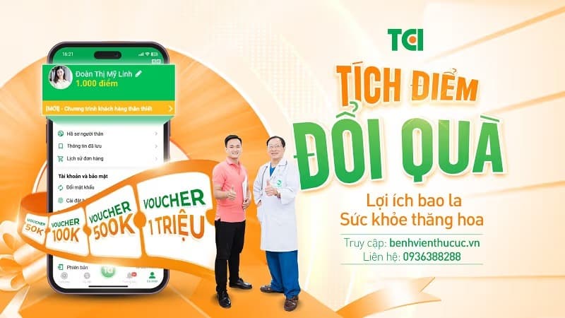 Hướng dẫn tích và sử dụng điểm app TCI