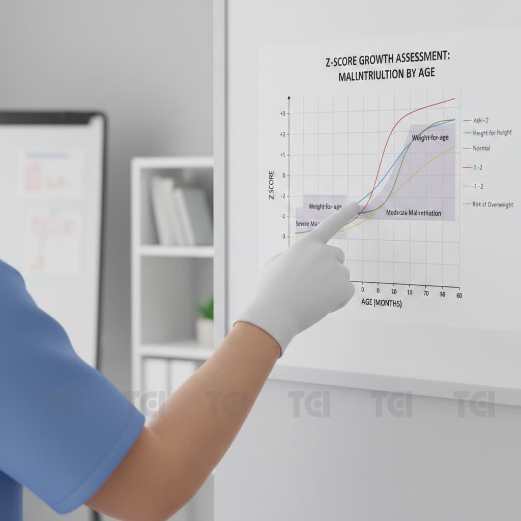 Chỉ số Z-score được Tổ chức Y tế Thế giới (WHO) khuyến nghị sử dụng để đánh giá tình trạng suy dinh dưỡng ở trẻ, đồng thời cung cấp thông số lý tưởng với độ chính xác cao để theo dõi sức khỏe dinh dưỡng ở trẻ và thanh thiếu niên