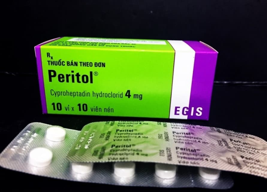 Thuốc peritol 4mg có tác dụng gì