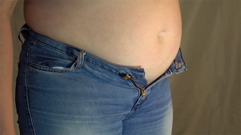 bụng phình to căng cứng khó thở