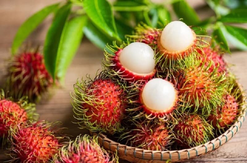 chỉ số đường huyết của chôm chôm