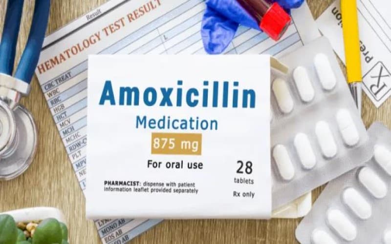 dị ứng thuốc kháng sinh amoxicillin