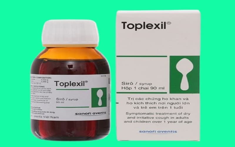 thuốc giảm ho kháng histamin