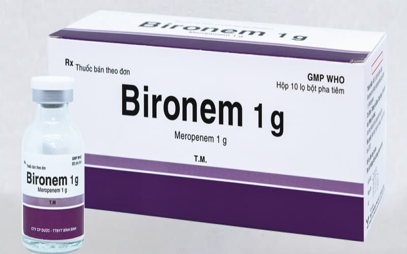 liều meropenem trong viêm màng não