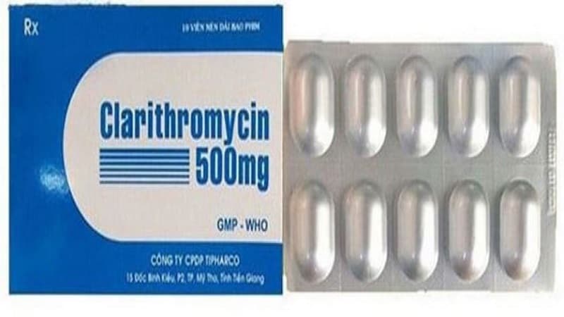 clarithromycin 500mg thuộc nhóm kháng sinh nào