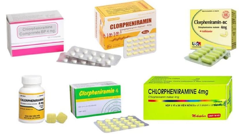 Tác dụng phụ của thuốc kháng histamin clorpheniramin